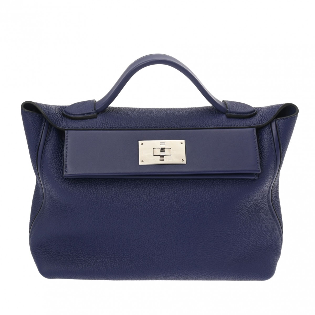 エルメス ヴァンキャトル 24/24 29 ブルーアンクル トゴ/ヴォースイフト レディース バッグ 【中古】【bag】