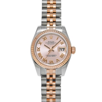ロレックス デイトジャスト 179171 ピンク レディース 時計 【wristwatch】