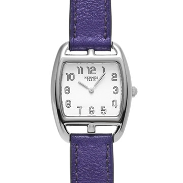 エルメス ケープコッド ドゥブルトゥール CT1.210 ホワイト レディース 時計 【wristwatch】