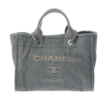 シャネル ドーヴィル ショッピングトート ネイビー AS3257 デニム レディース バッグ 【bag】