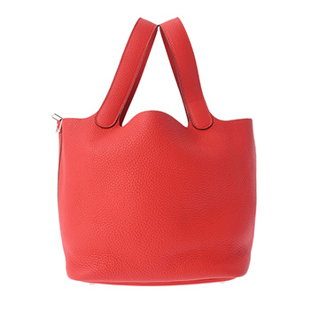 エルメス ピコタン ロック MM ルージュカザック トリヨンクレマンス レディース バッグ 【bag】