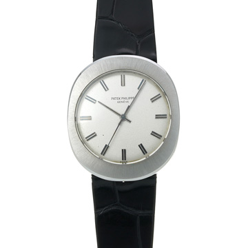 パテックフィリップ オートマティック アンティーク 3580A シルバー メンズ 時計 【wristwatch】