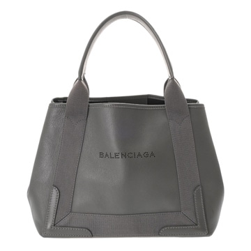 バレンシアガ ネイビーカバス S グレー 339933 レザー レディース バッグ 【bag】