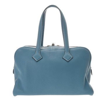 エルメス ヴィクトリア 35 ブルージーン トリヨンクレマンス レディース バッグ 【bag】