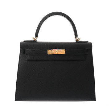 エルメス 28 外縫い 2WAY ブラック ヴォーエプソン レディース バッグ 【bag】