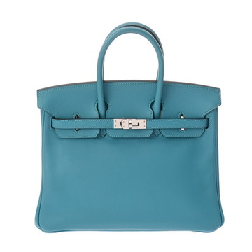 エルメス バーキン 25 ターコイズ ヴォースイフト レディース バッグ 【bag】