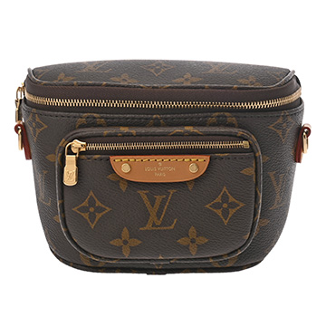 ルイヴィトン モノグラム ミニバムバッグ ブラウン M82335 モノグラムキャンバス レディース バッグ 【bag】