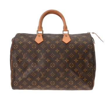 ルイヴィトン モノグラム スピーディ 35 ブラウン M41524 モノグラムキャンバス レディース バッグ 【bag】
