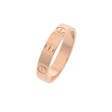 カルティエ ミニラブリング #49 K18ピンクゴールド PG レディース ジュエリー 【jewelry】