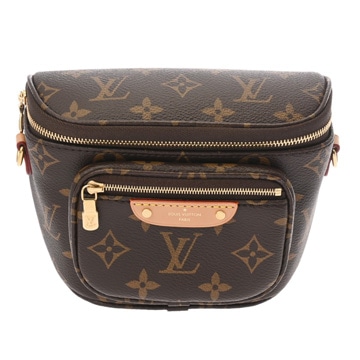 ルイヴィトン モノグラム ミニバムバッグ ブラウン M82335 モノグラムキャンバス レディース バッグ 【bag】