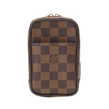 ルイヴィトン ダミエ エテュイオカピ PM ブラウン N61738 ダミエキャンバス ユニセックス 【bag】