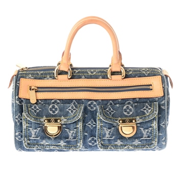 ルイヴィトン モノグラム デニム ネオスピーディ ブルー M95019 モノグラムデニム レディース バッグ 【bag】