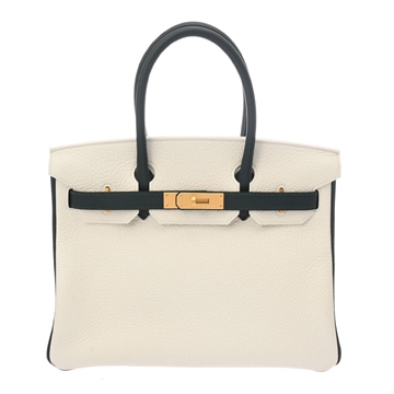 エルメス 30 パーソナルオーダー ホワイト/ヴェールシプレス トリヨンクレマンス レディース バッグ 【bag】