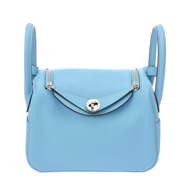 エルメス リンディ ミニ 2 セレステ ヴォースイフト レディース バッグ 【bag】