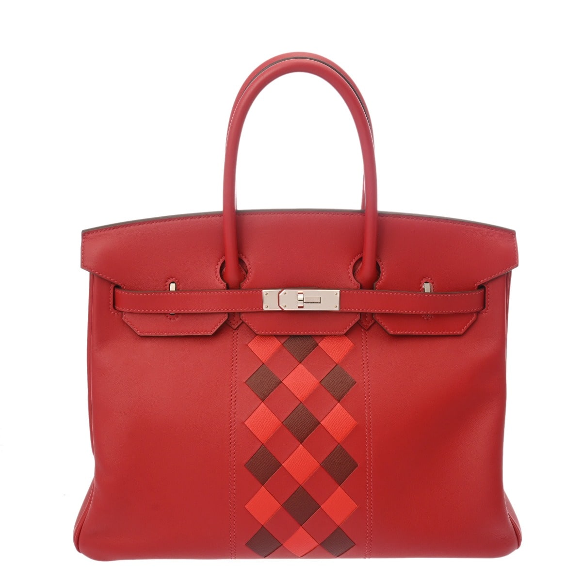 エルメス 35 ルージュピマン/ルージュクー ヴォースイフト ユニセックス バッグ 【bag】