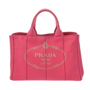 プラダ カナパ ラージ トート ピンク 1BG642 キャンバス レディース バッグ 【bag】