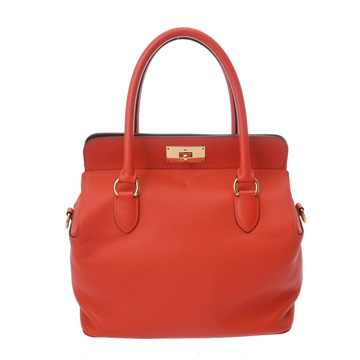 エルメス ツールボックス 26 2WAY カプシーヌ/ルージュアッシュ エバーカラー レディース バッグ 【bag】