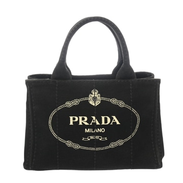 プラダ カナパ ミニ ブラック 1BG439 キャンバス レディース バッグ 【bag】