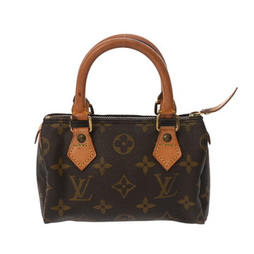 ルイヴィトン モノグラム ミニ スピーディ ブラウン M41534 モノグラムキャンバス レディース バッグ 【bag】