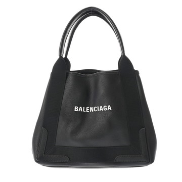 バレンシアガ ネイビーカバス S ブラック 339933 キャンバス/レザー レディース バッグ 【bag】