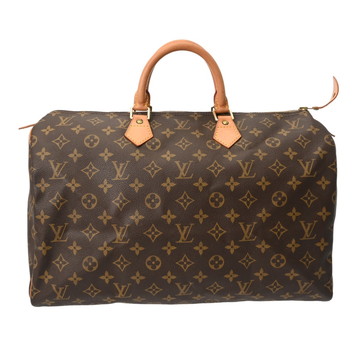 ルイヴィトン モノグラム スピーディ 40 ブラウン M41522 モノグラムキャンバス レディース バッグ 【bag】