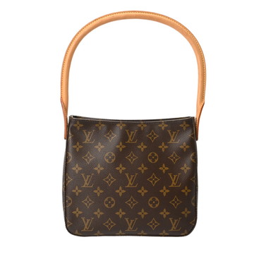 ルイヴィトン モノグラム ルーピング MM ブラウン M51146 モノグラムキャンバス レディース バッグ 【bag】