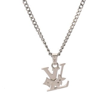 ルイヴィトン ペンダント モノグラムロウ シルバー M02254 メタル レディース ジュエリー 【jewelry】