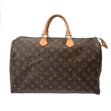 ルイヴィトン モノグラム スピーディ 40 ブラウン M41522 モノグラムキャンバス レディース バッグ 【bag】