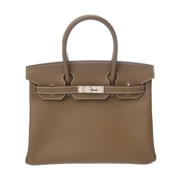 エルメス 30 エトゥープ ヴォーエプソン レディース バッグ 【bag】