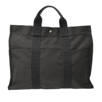 エルメス エールライン MM グレー ナイロン ユニセックス バッグ 【bag】