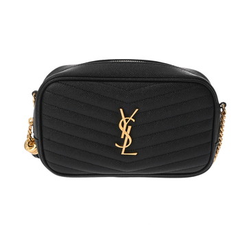 サンローラン ミニバッグ ルー ブラック 612579 レザー レディース バッグ 【bag】