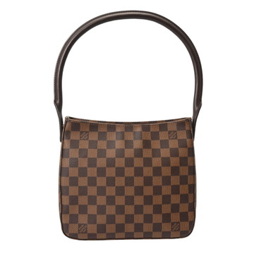 ルイヴィトン ダミエ ルーピング MM SPオーダー ブラウン N51157 ダミエキャンバス レディース バッグ 【bag】