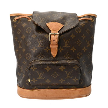 ルイヴィトン モノグラム モンスリ MM ブラウン M51136 モノグラムキャンバス レディース バッグ 【bag】