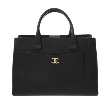 シャネル エグゼクティブ  ラージ ショッピングバッグ ブラック A69931 レザー レディース バッグ 【bag】