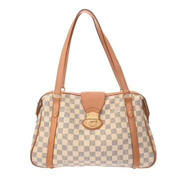 ルイヴィトン ダミエアズール ストレーザ GM ホワイト N42221 ダミエキャンバス レディース バッグ 【bag】