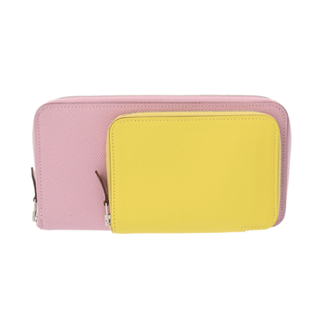エルメス ヌーヴォートゥーゴー ライム/モーヴシルベストル スイフト/エプソン レディース 財布 【purse】