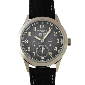 パテックフィリップ コンプリケーション  アニュアルカレンダー トラベルタイム 5326G-001 ブラック メンズ 時計 【wristwatch】
