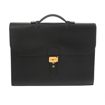 エルメス サック アデペッシュ38 ブラック アルデンヌ メンズ バッグ 【bag】