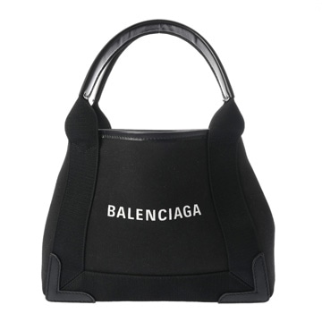 バレンシアガ ネイビーカバス XS ブラック 390346 キャンバス/レザー レディース バッグ 【bag】