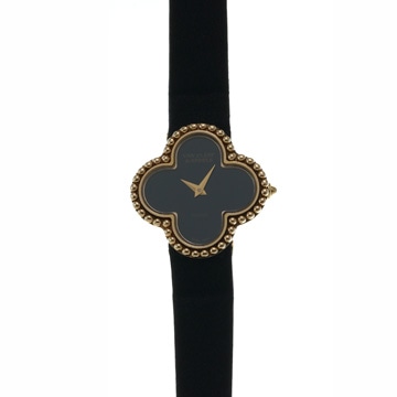 ヴァンクリーフ&アーペル ヴィンテージ アルハンブラ 122974 オニキス レディース 時計 【wristwatch】
