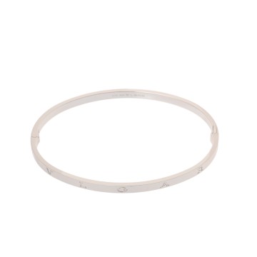 ブルガリ B.ZERO1 エッセンシャルブレスレット K18ホワイトゴールド WG レディース ジュエリー 【jewelry】