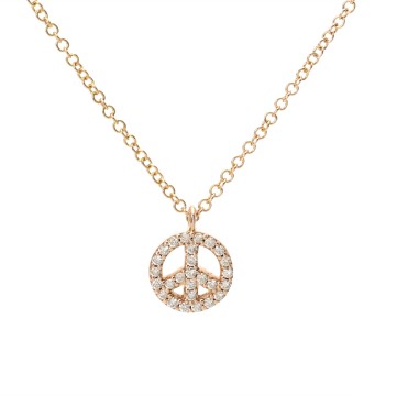ティファニー メトロ ピース ネックレス K18イエローゴールド YG レディース ジュエリー 【jewelry】