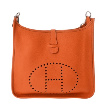 エルメス エブリン GM オレンジ トリヨンクレマンス レディース バッグ 【bag】