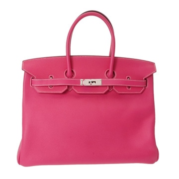 エルメス バーキン 35 ローズディリアン ヴォーエプソン ユニセックス バッグ 【bag】