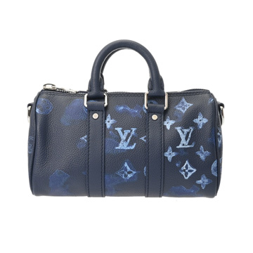 ルイヴィトン モノグラムウォーターカラー キーポル XS ブルー M80842 モノグラムキャンバス ユニセックス バッグ 【bag】