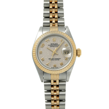 ロレックス デイトジャスト 79173 アイボリーコンピュータ レディース 時計 【wristwatch】