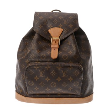 ルイヴィトン モノグラム モンスリ GM ブラウン M51135 モノグラムキャンバス ユニセックス バッグ 【bag】