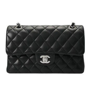 シャネル マトラッセ クラシックスモールハンドバッグ 23cm ブラック A01113 ラムスキン レディース バッグ 【bag】