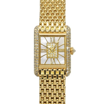 カルティエ タンクLC SM ホワイトシェル/ダイヤモンド レディース 時計 【wristwatch】