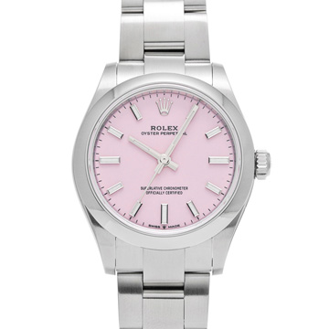ロレックス オイスターパーペチュアル 31 277200 キャンディピンク レディース 時計 【wristwatch】